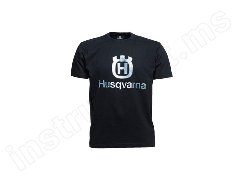 Футболка большой логотип Husqvarna XXL - фото 1